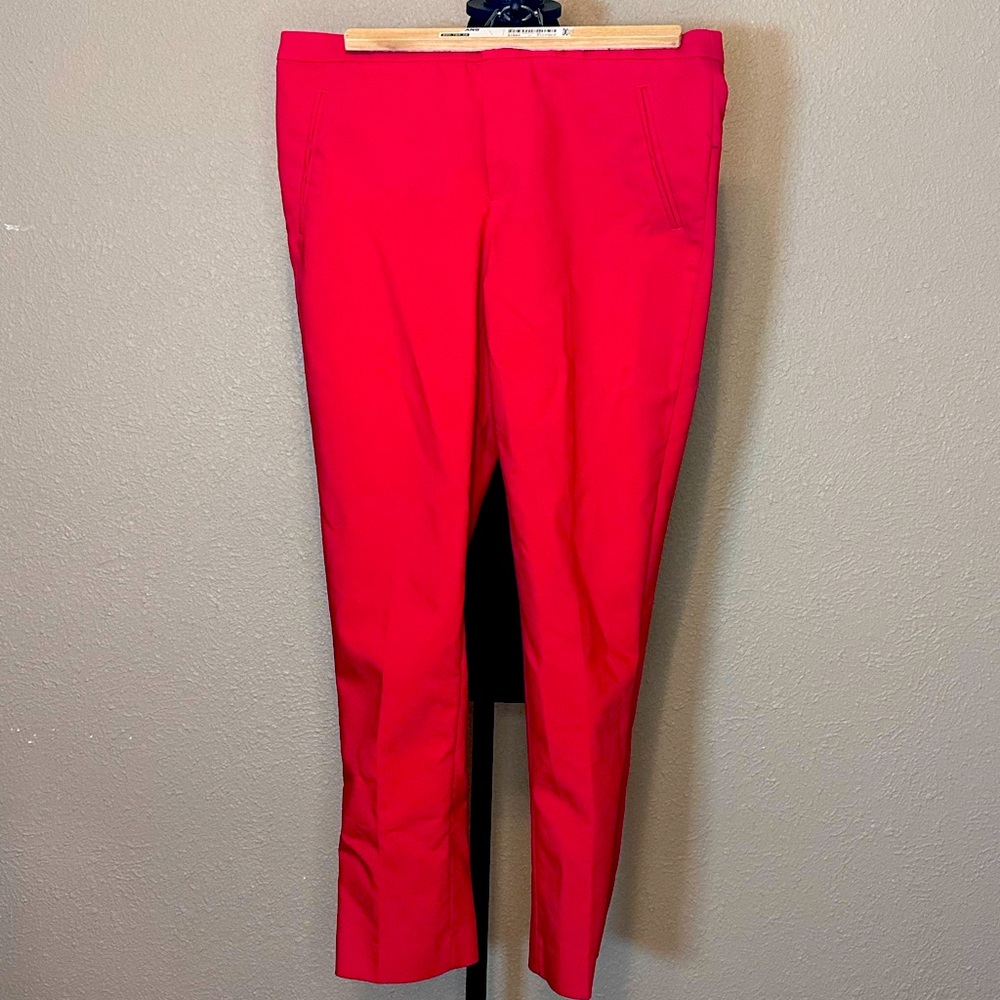 Capri red trouser